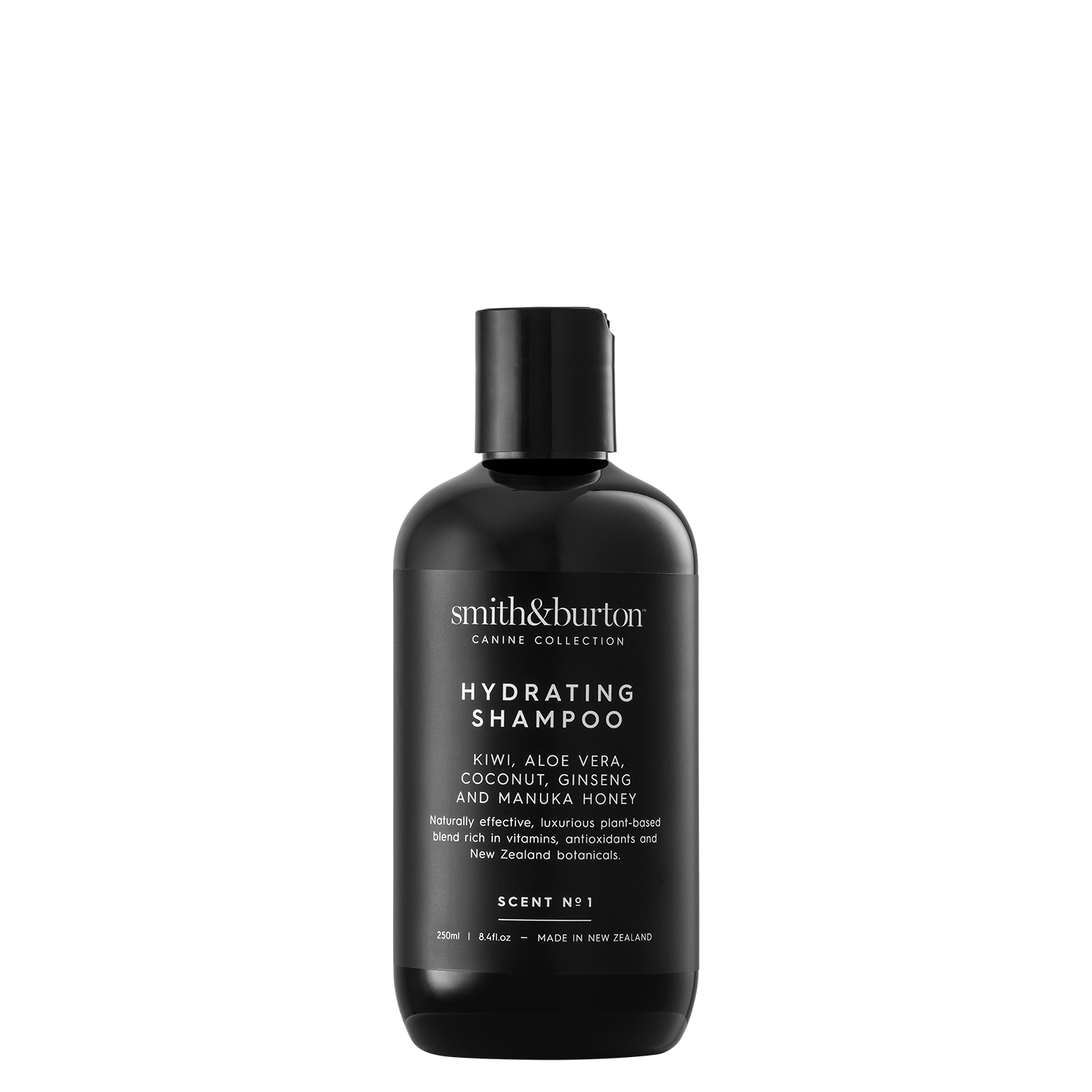 Smith&Burton Sampon Hidratant BIO cu Kiwi, Aloe Vera, Miere de Manuka, Ginseng si Nuca de Cocos