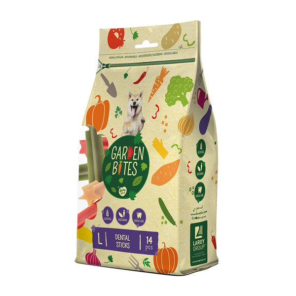 Recompensa Garden Bites Dental Sticks L-16cm-14buc