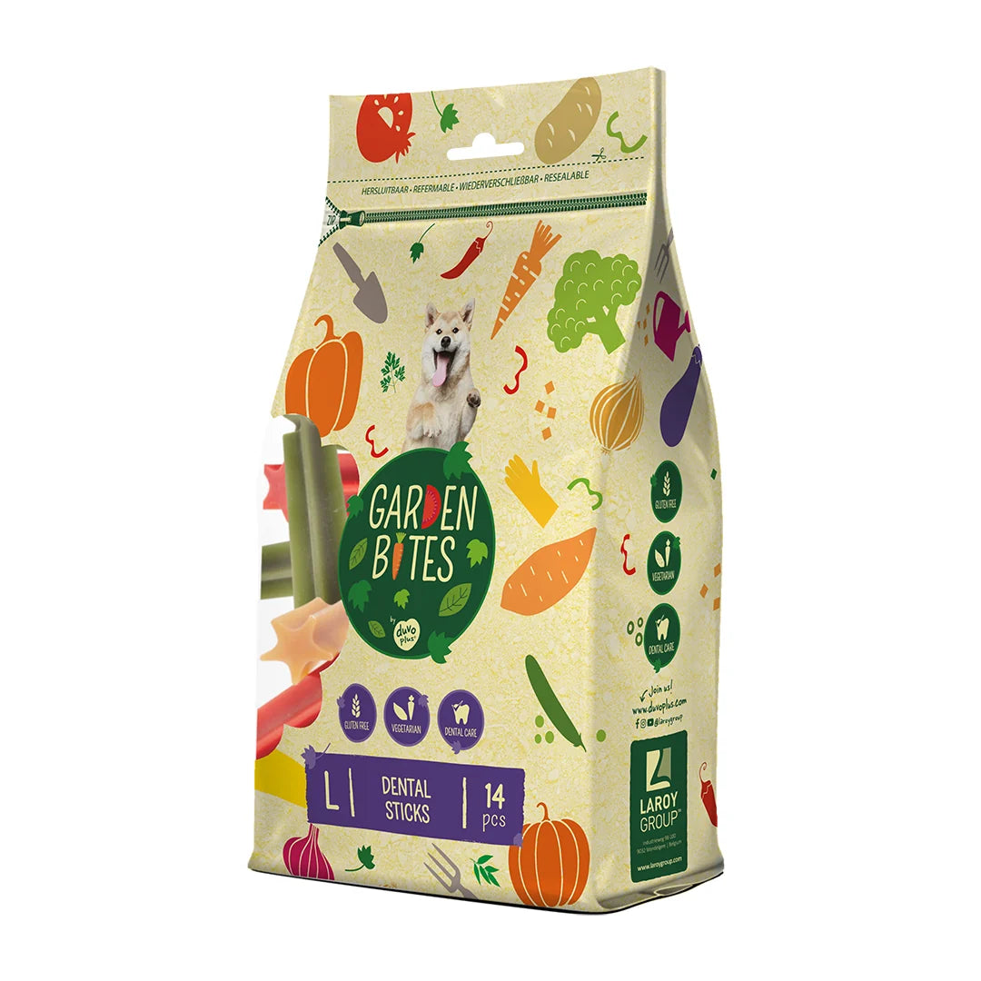 Recompensa Garden Bites Dental Sticks L-16cm-14buc