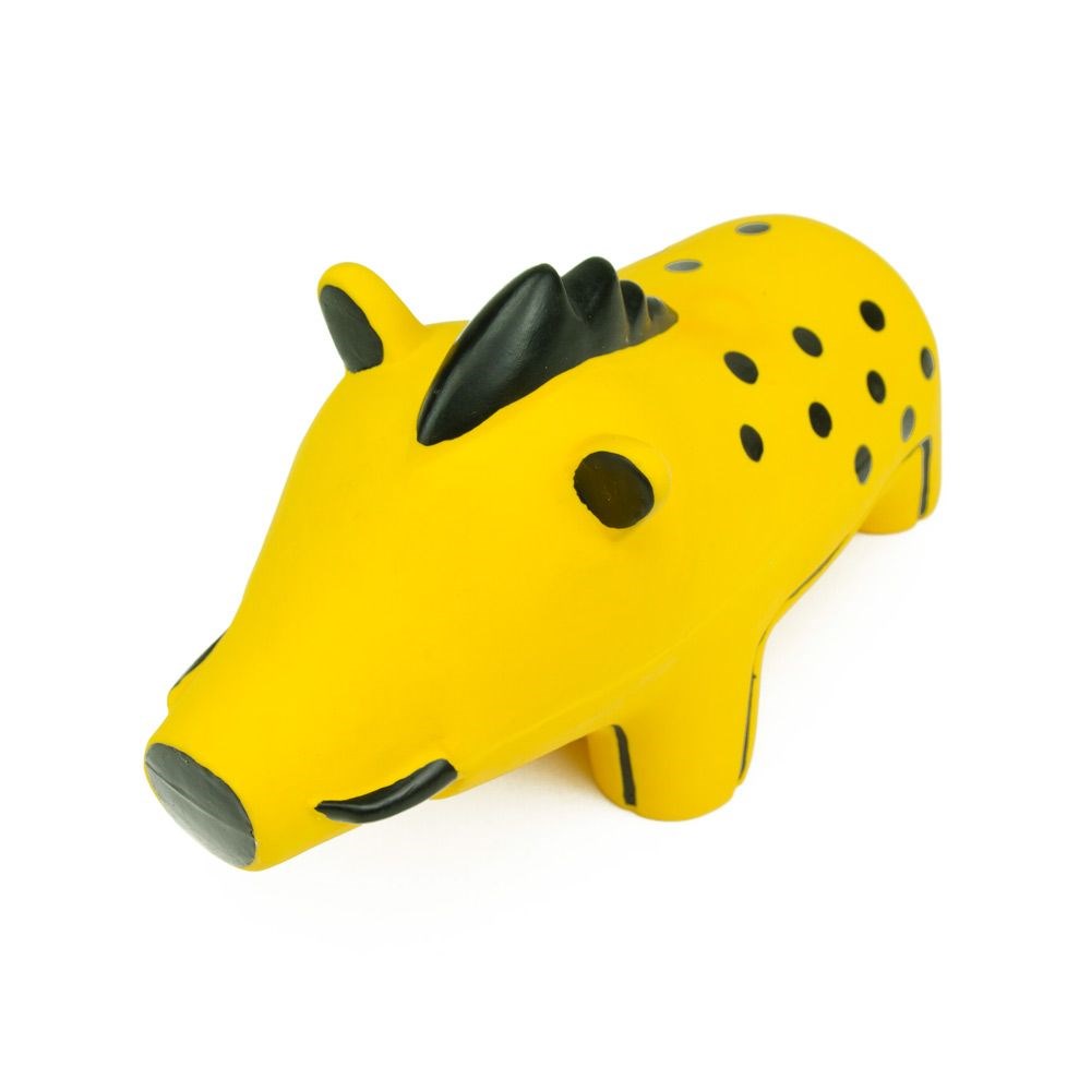 Great&Small Jucarie Latex porc mistret galben 20cm