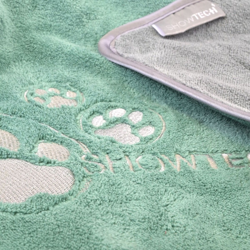 Show Tech prosop Coral Fleece Desert Sage 56x90cm