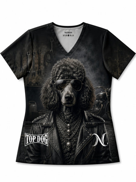 Liz'N Bibi Halat/Tricou Top Dog Poodle