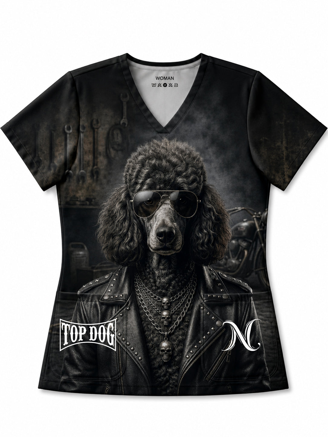 Liz'N Bibi Halat/Tricou Top Dog Poodle