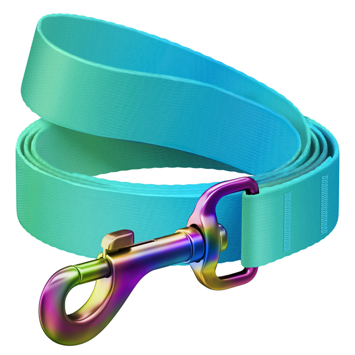 Waudog Lesa nylon reciclat, gradient albastru
