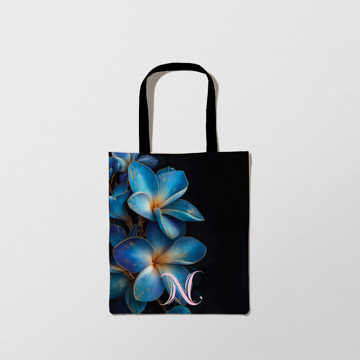 Liz’N Bibi Sacoșă full print Blue Frangipani