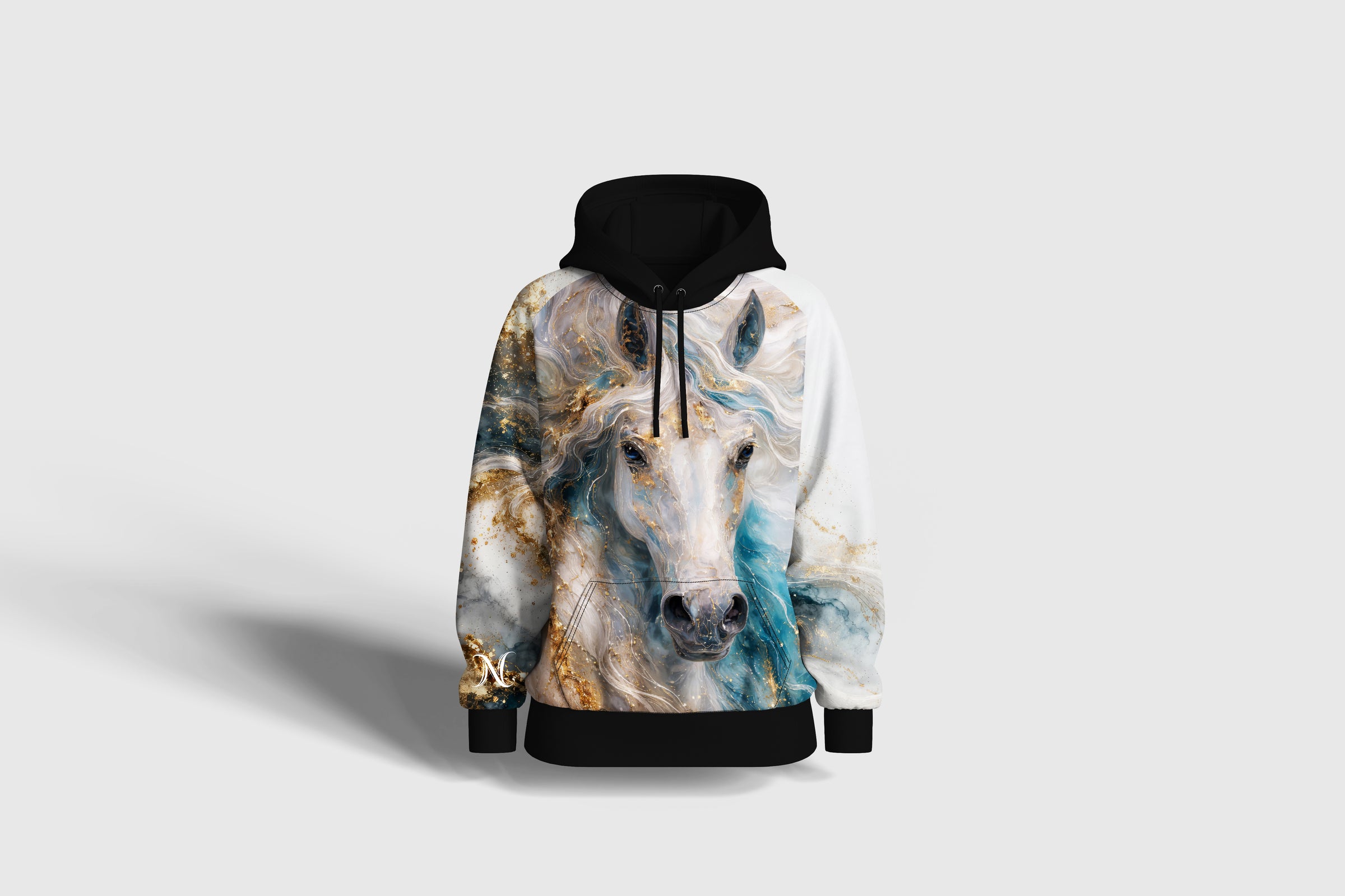 Liz'N Bibi Hanorac full Print Marble Horse
