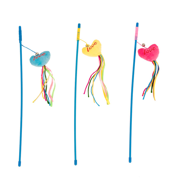 Jucarie pisici Plush Tail & Balls