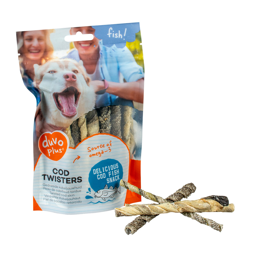 Recompense Peşte! Twisters de cod 100gr - ± 21buc