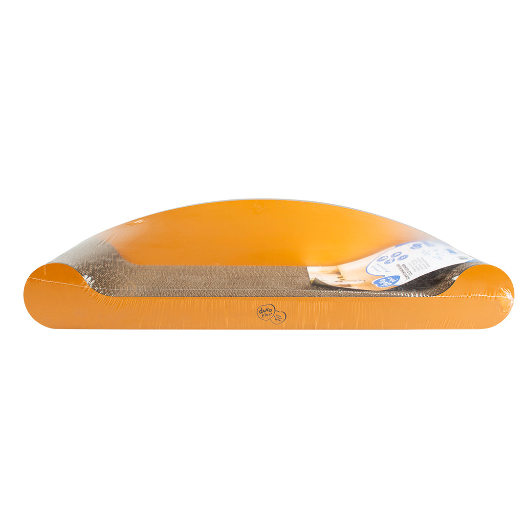 Placa Lolo Lounger pentru ascutit ghearele 59x21x14cm portocalie