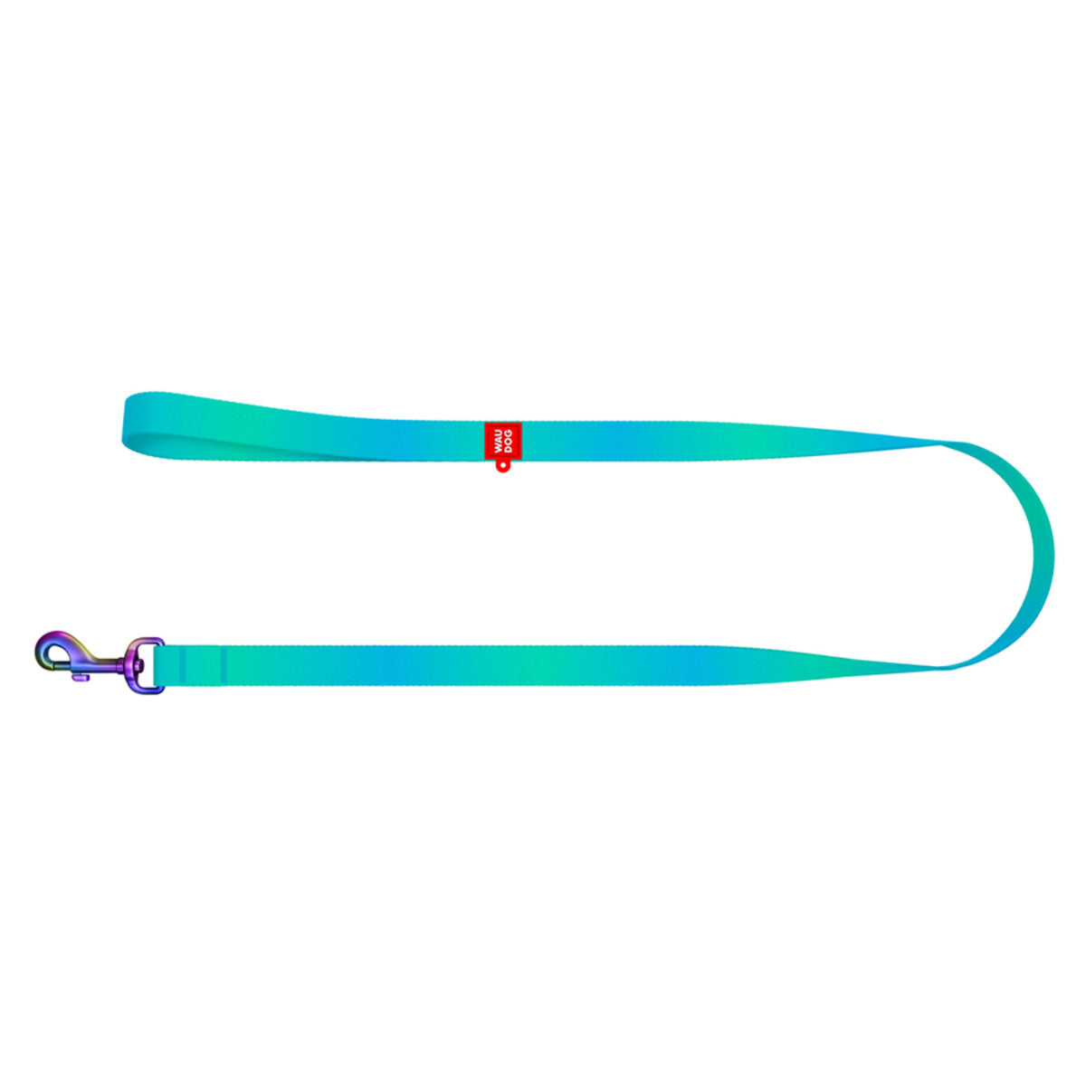 Waudog Lesa nylon reciclat, gradient albastru