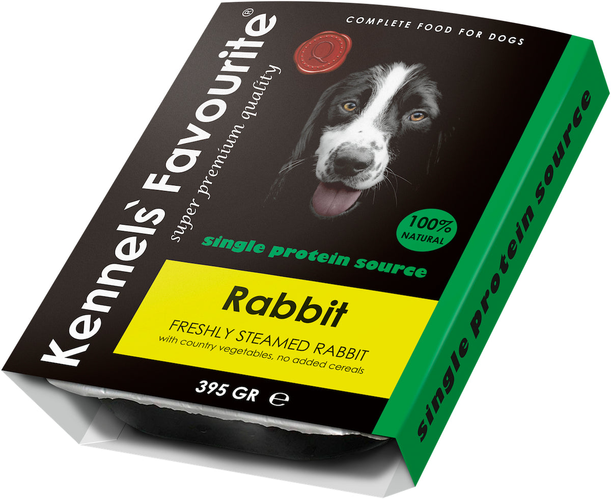Kennel's Fav  Hrana umeda pentru caini iepure la abur 395g