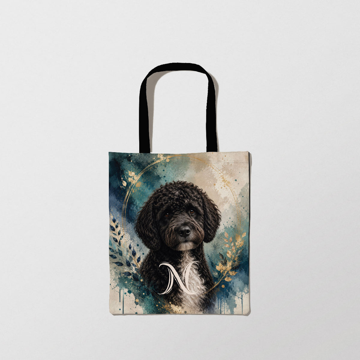 Liz’N Bibi Sacoșă full print Portuguese Water Dog