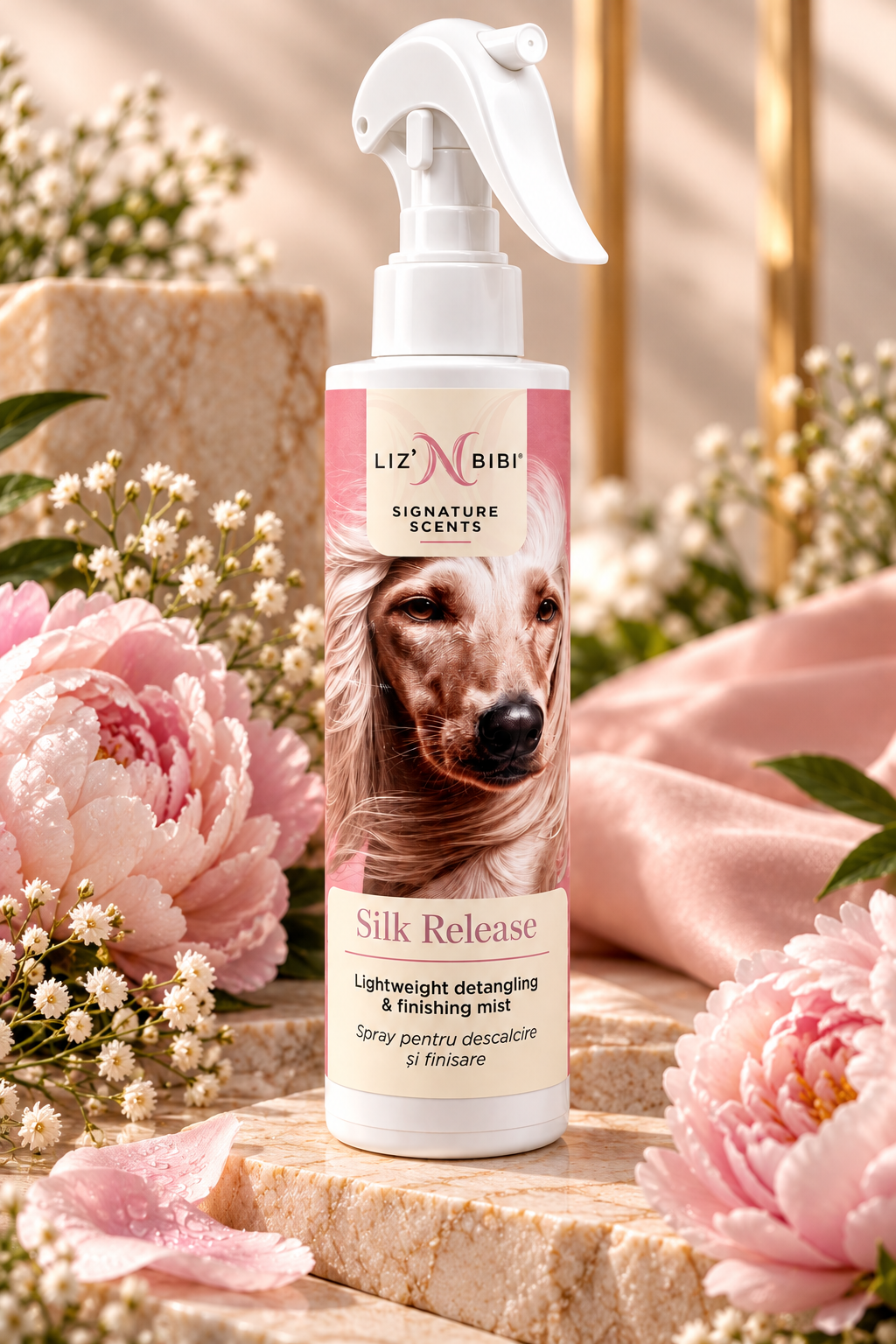 Liz'N Bibi Silk Release Spray pentru descalcire si finisare