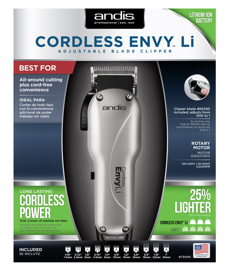 Masina de Tuns Andis LCL Envy Grey