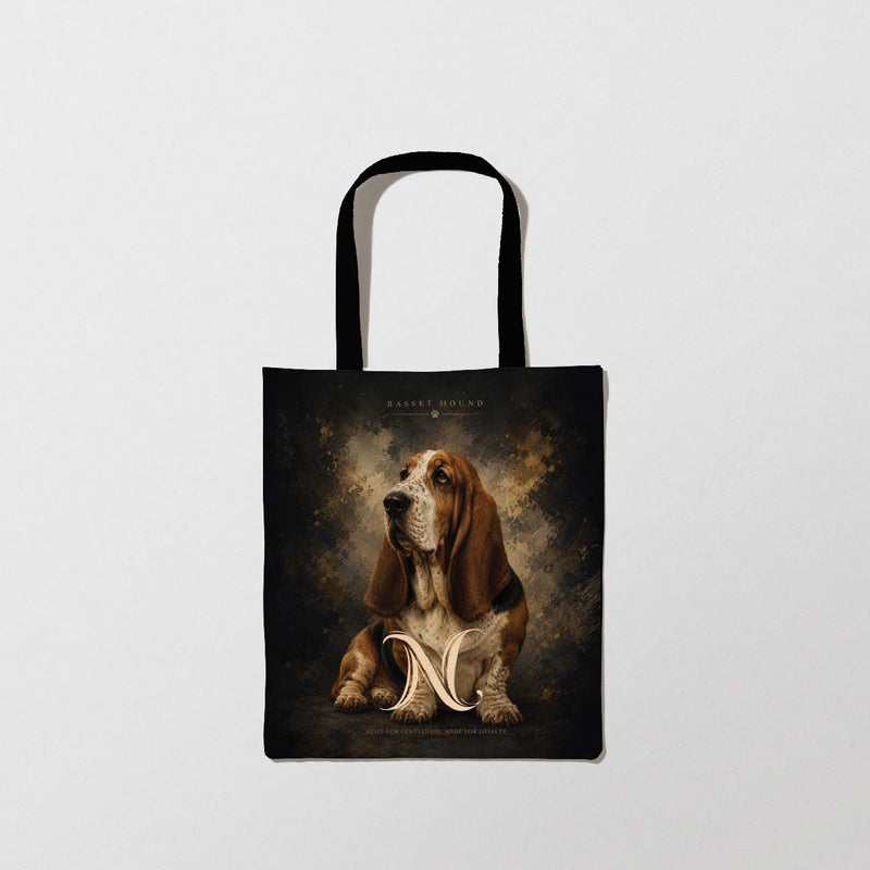 Liz’N Bibi Sacoșă full print Basset Hound