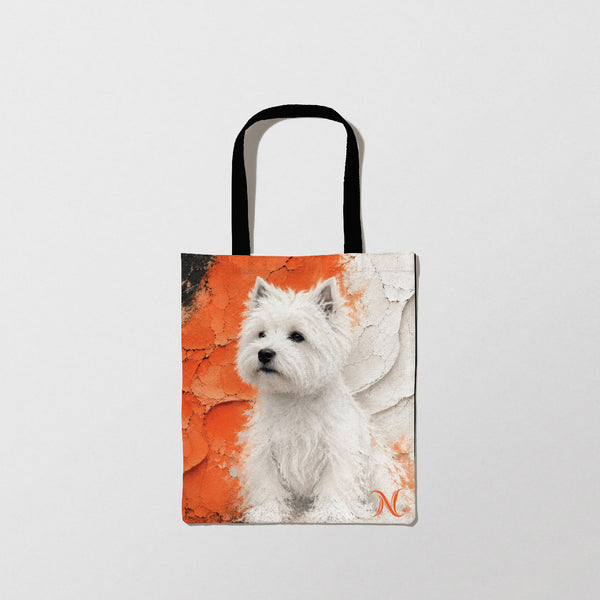 Liz’N Bibi Sacoșă full print Marble Westie