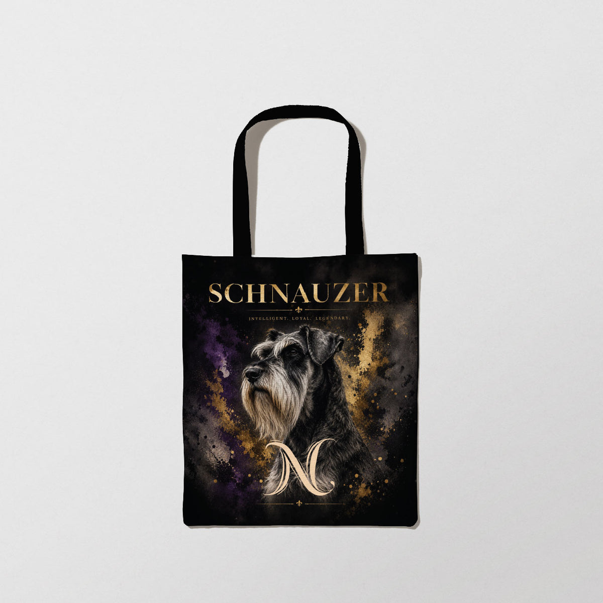 Liz’N Bibi Sacoșă full print Medium Schnauzer