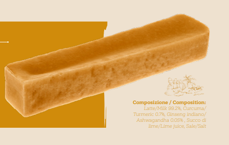 Ferribiella Baton din lapte de iac cu turmeric si ashwagandha