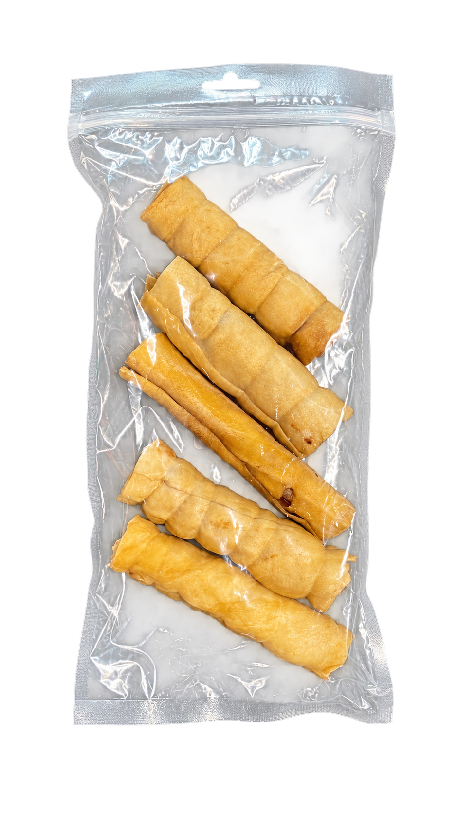 Recompensa din piele de miel rulată 15cm - 5buc