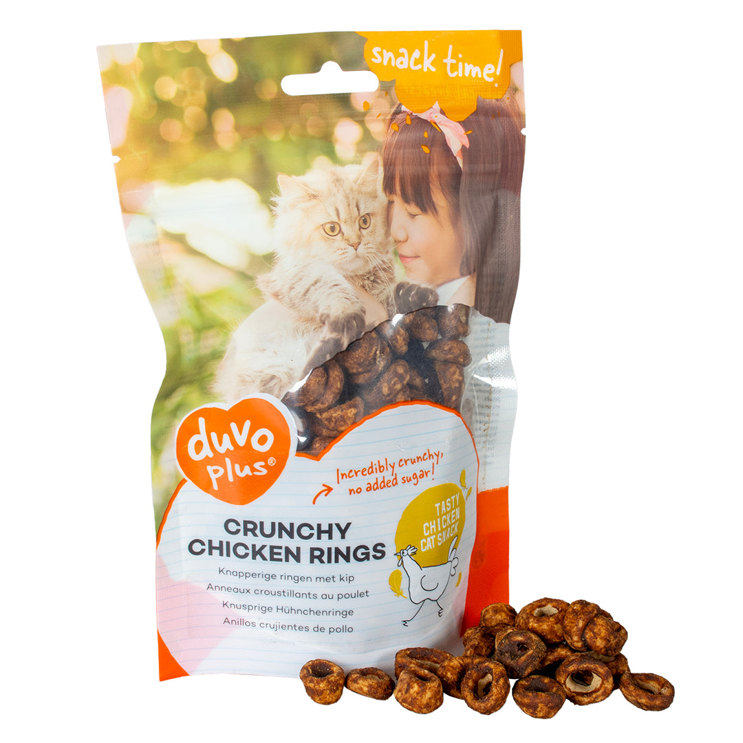 Recompense cu pui Crunchy rings 50g