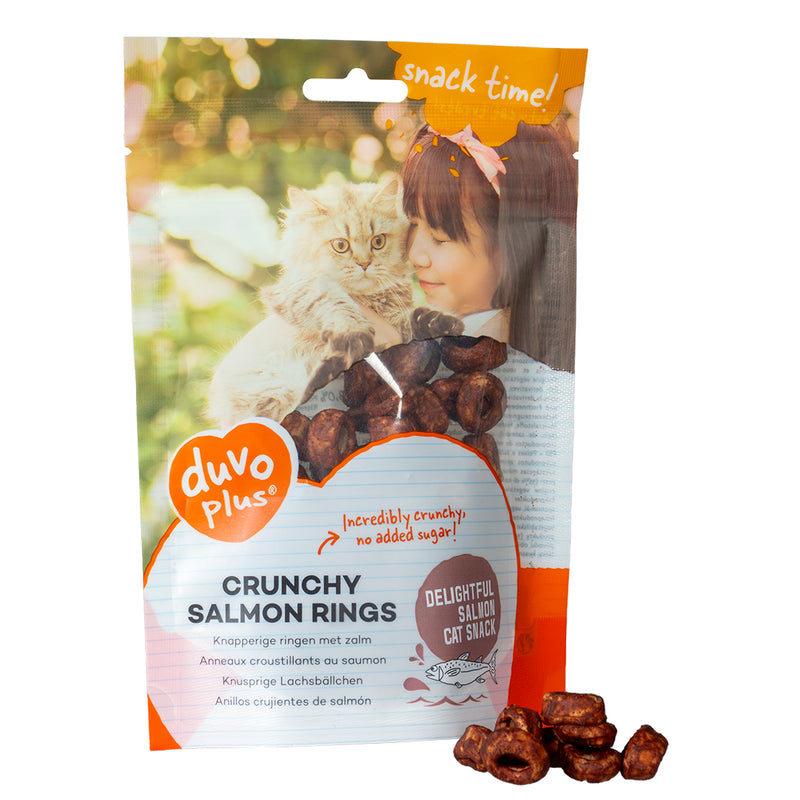 Recompense cu somon Crunchy rings 50g