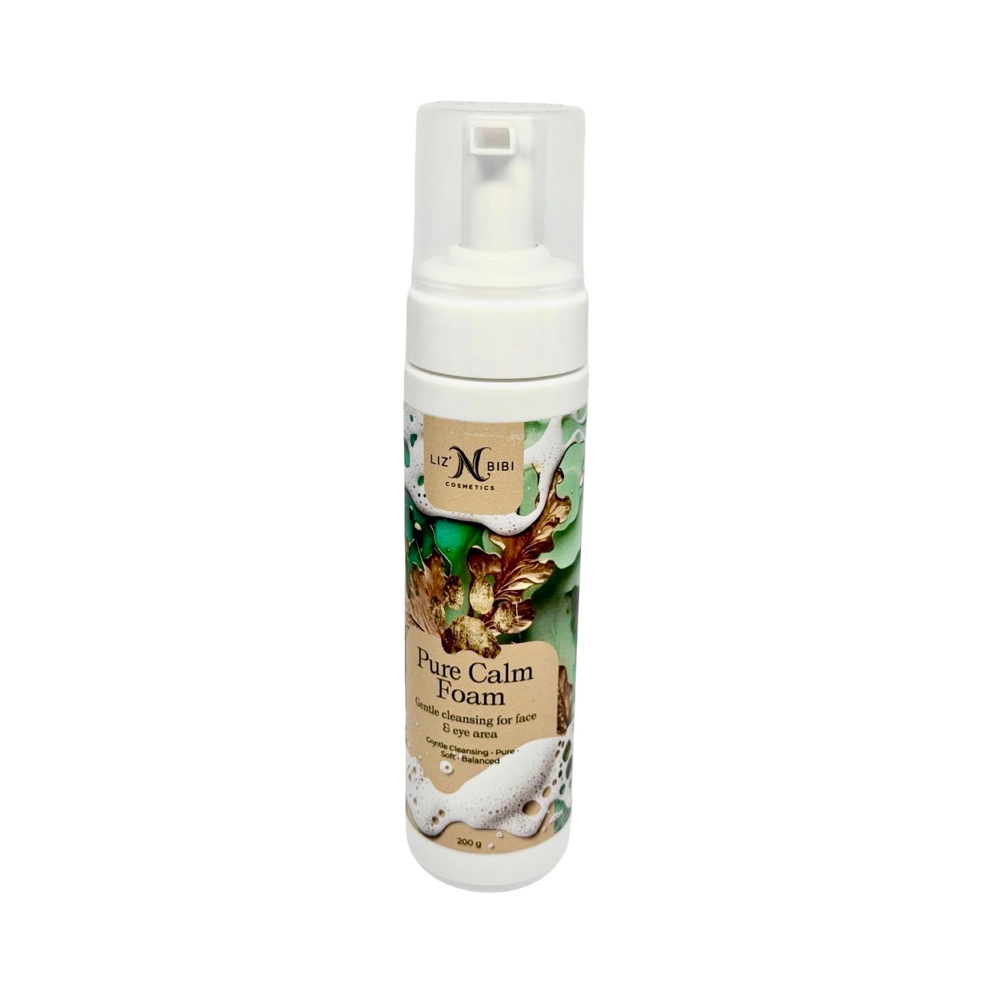 Liz'N Bibi Pure Calm Foam Șampon Spuma delicat pentru fata si ochi 200g