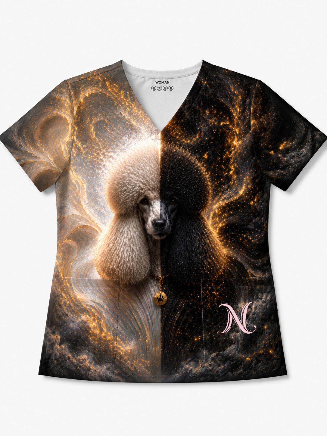 Liz'N Bibi Halat/Tricou Dual Poodle