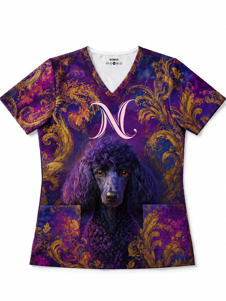Liz'N Bibi Halat/Tricou Purple Poodle