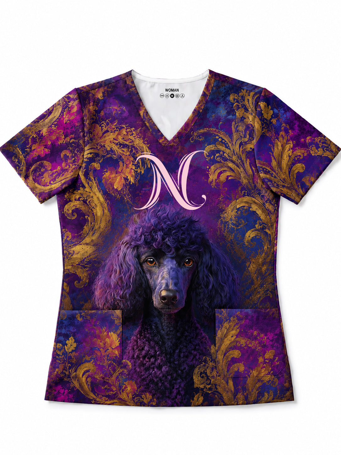 Liz'N Bibi Halat/Tricou Purple Poodle