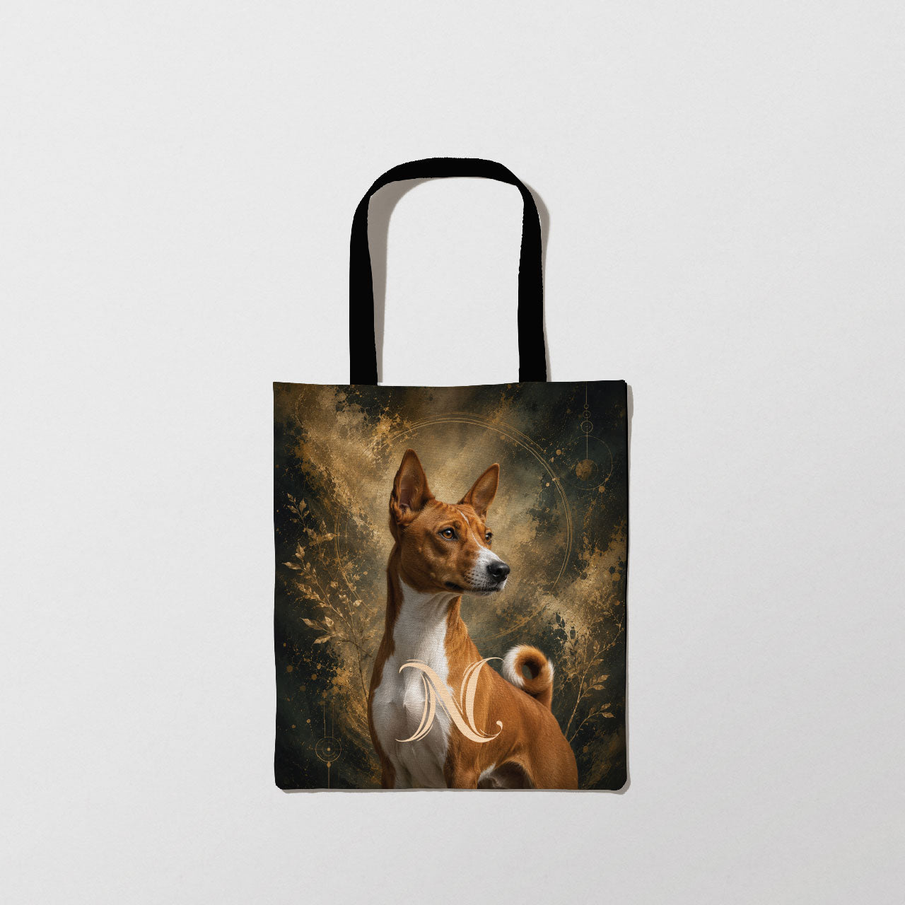 Liz’N Bibi Sacoșă full print Basenji