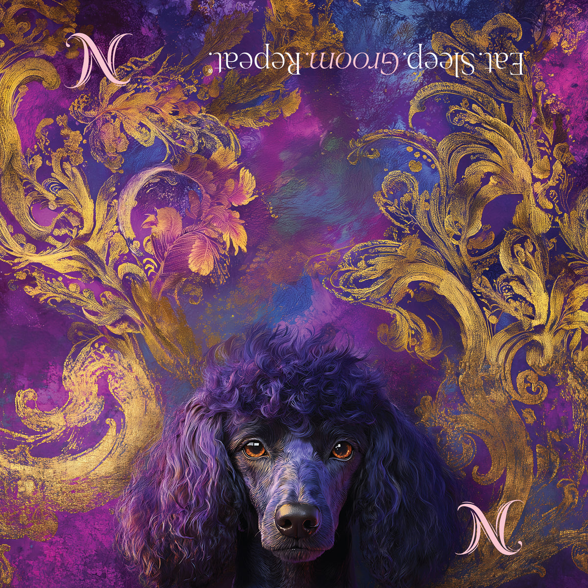 Liz'N Bibi Fată de masa Royal Amethist 145x145 cm