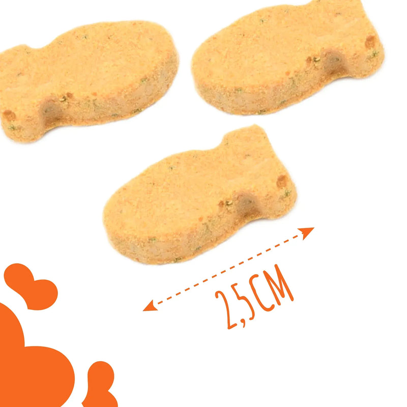 MAVSY Recompense pentru Caini, Carpaccio din Somon cu Spanac, 50g