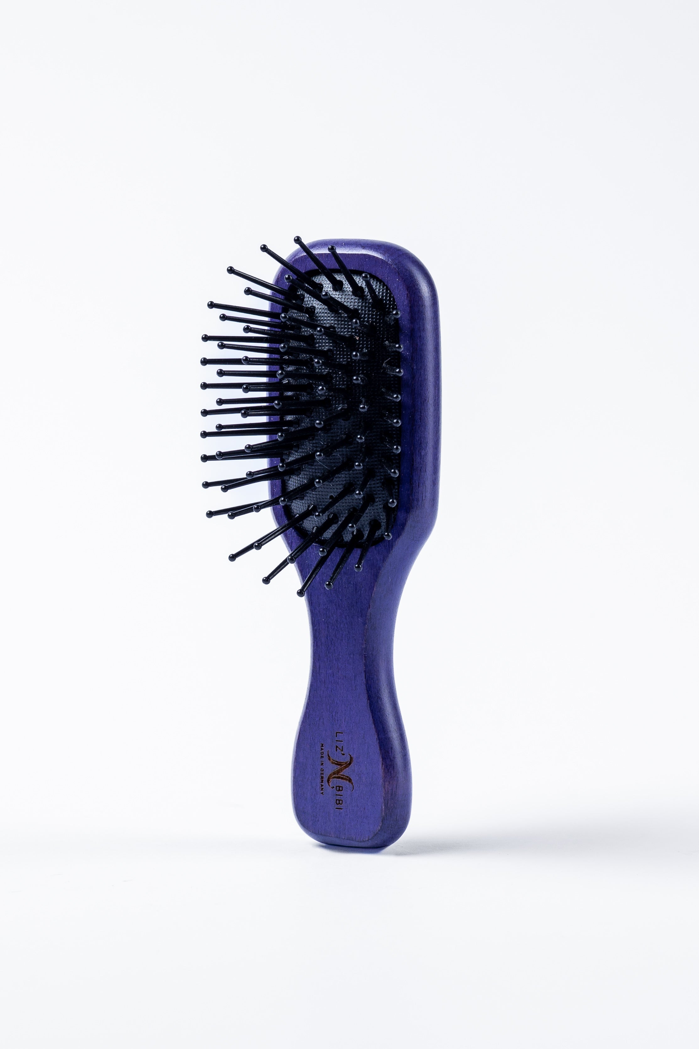 LIZ’N BIBI Perie  Mini din Lemn de Fag, Culori Asortate