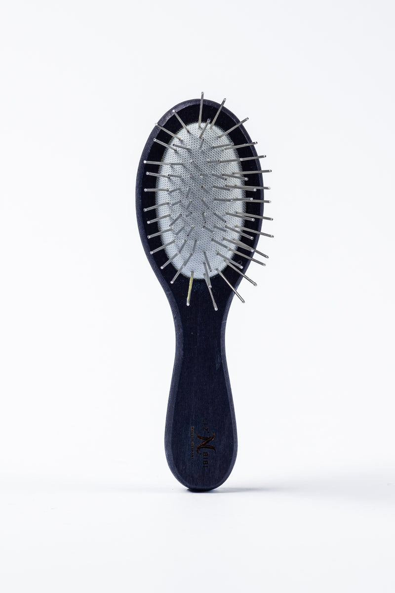 LIZ’N BIBI Perie Mini din Lemn de Fag Negru