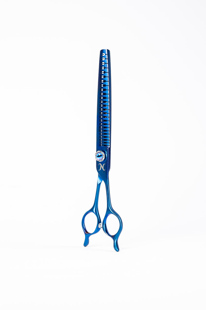 LIZ'N BIBI Foarfeca  Magic Chunker Drept ORRYX - 25 dinti, 7.5"