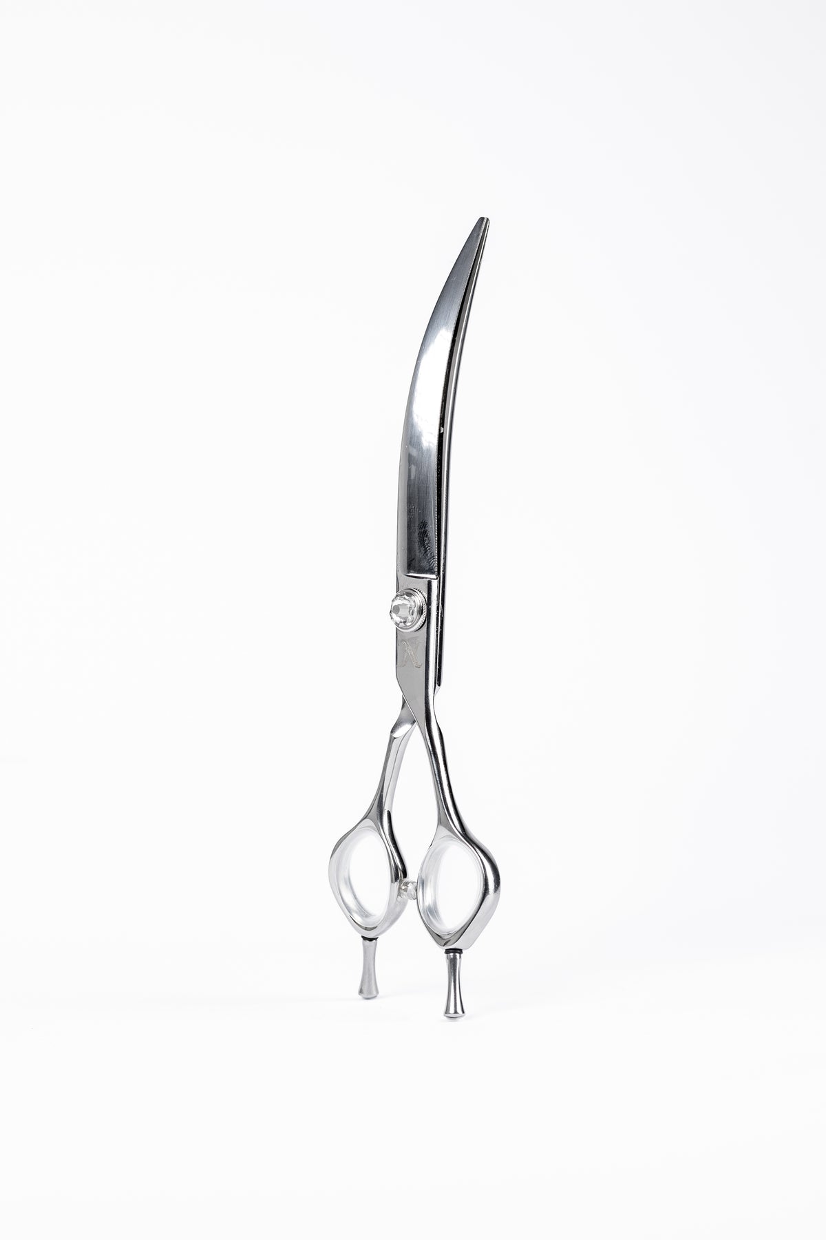 LIZ'N BIBI Foarfeca Extra Curba cu microdinti 7.5" Aura