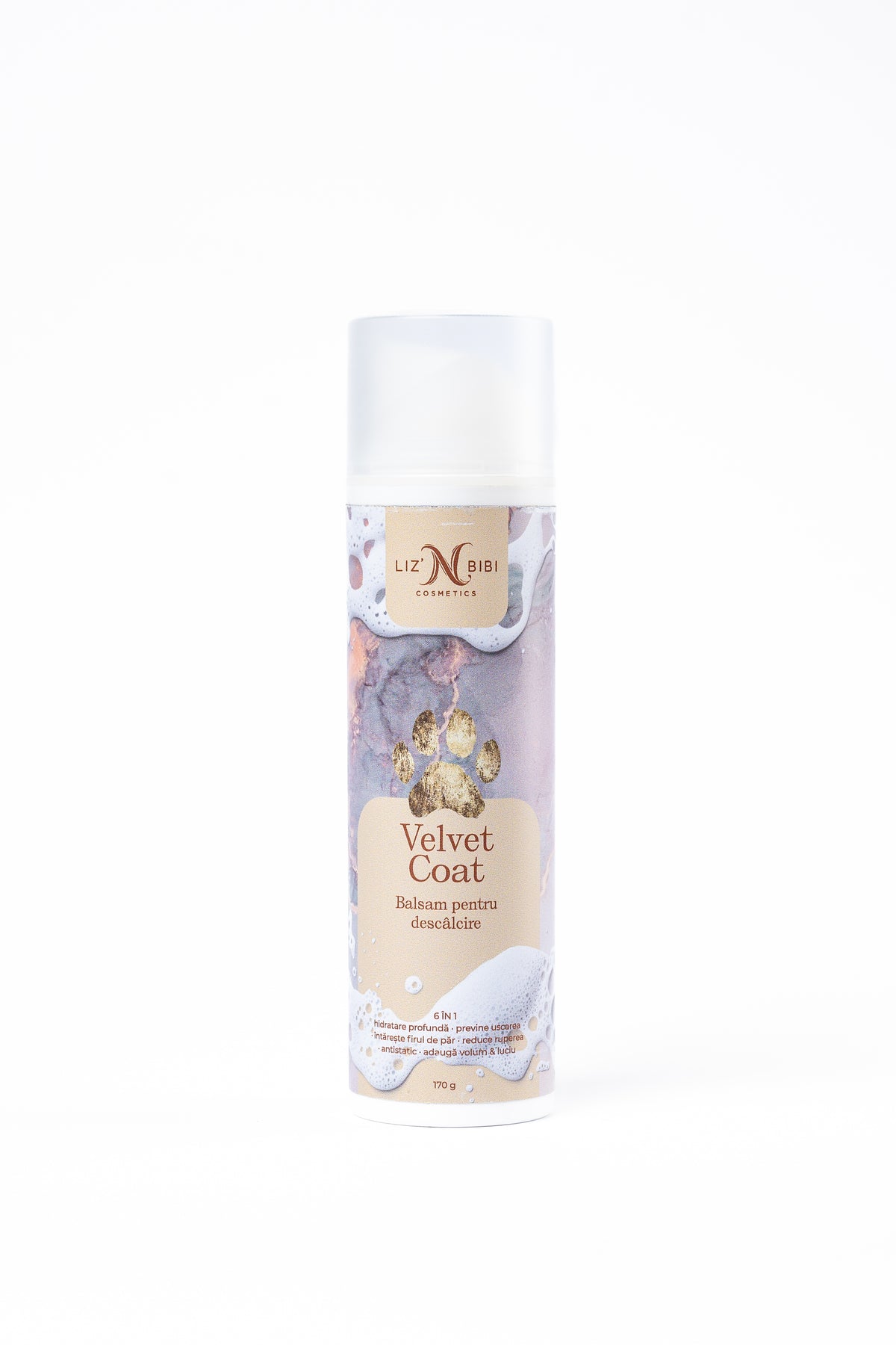 Liz'N Bibi Velvet Coat Balsam pentru descalcire si hidratare 170ml