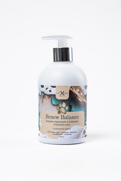 Liz'N Bibi Renew balance Sampon regenerare si hidratare pentru par scurt 500ml