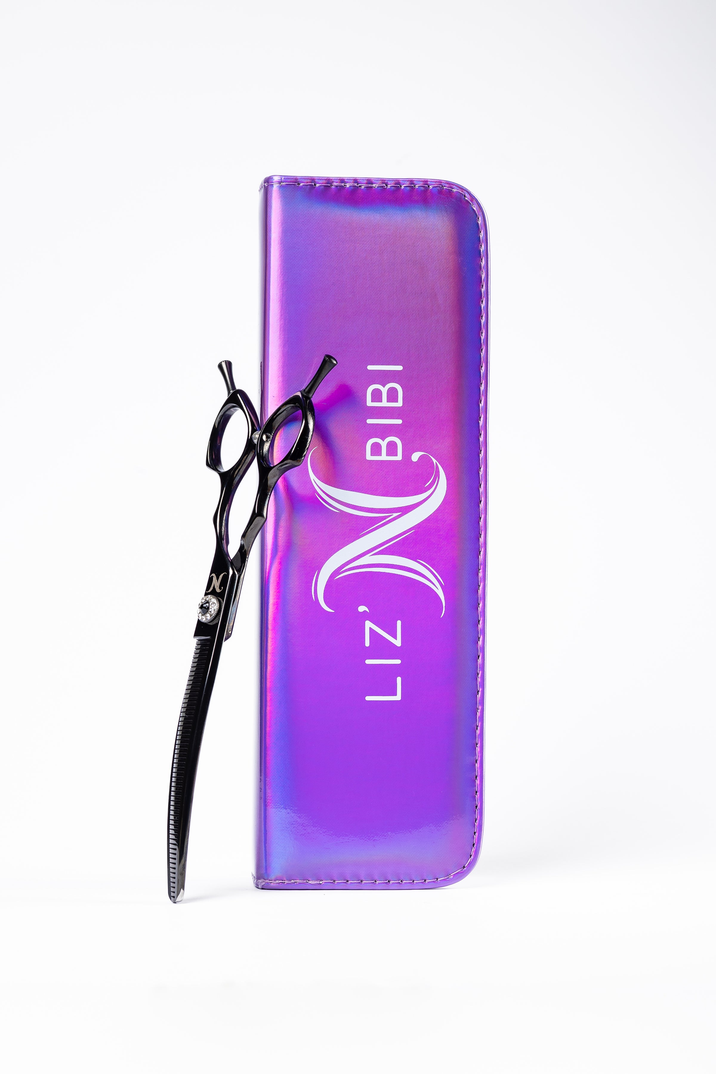 LIZ'N BIBI Foarfeca Blender Curb 7.25” Negru - Lazuria