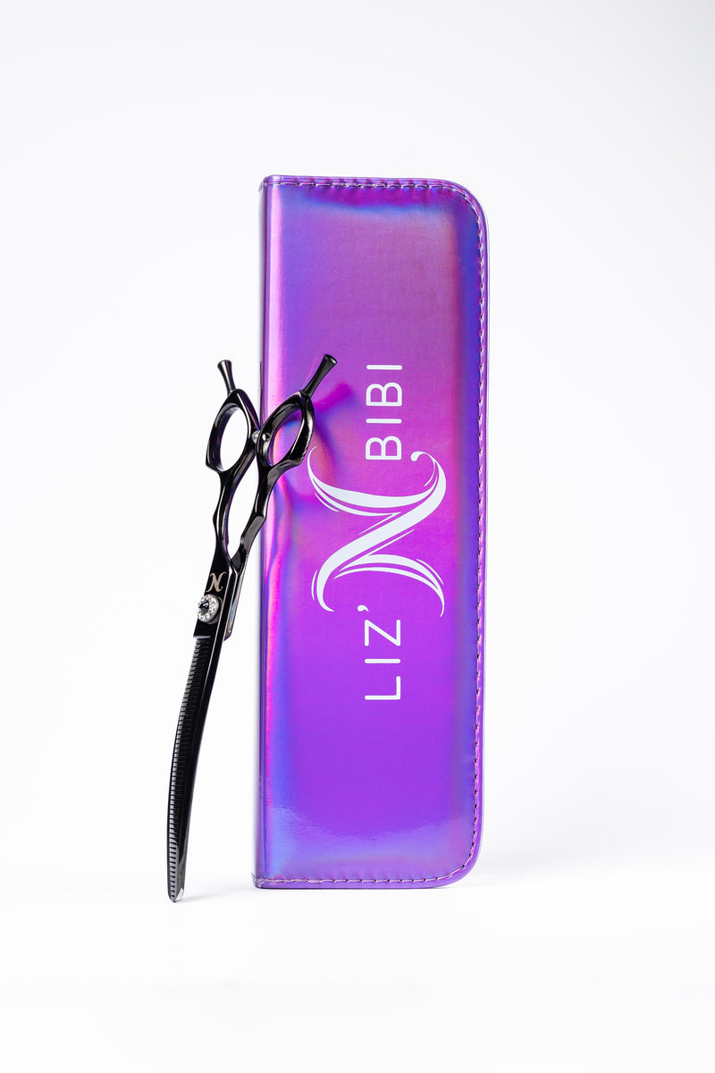 LIZ'N BIBI Foarfeca Blender Curb 7.25” Negru - Lazuria