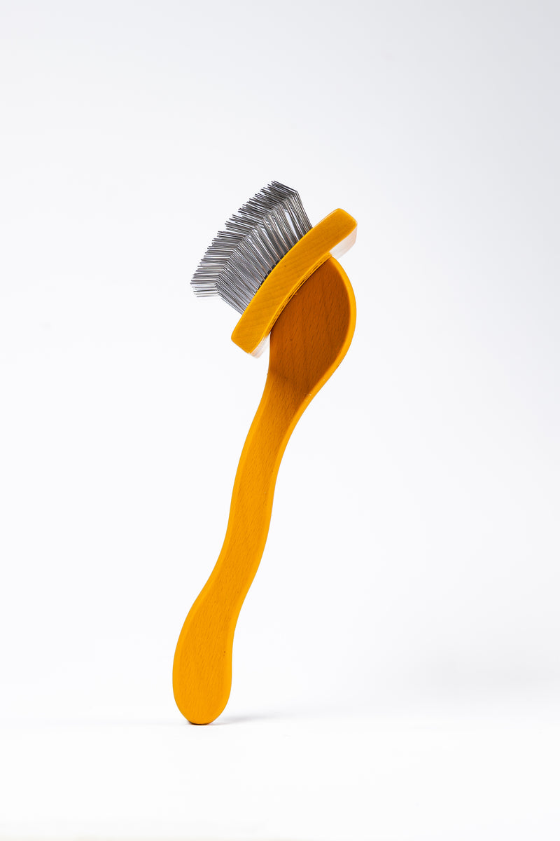 LIZ’N BIBI Edge Perie Slicker Curb M Galben