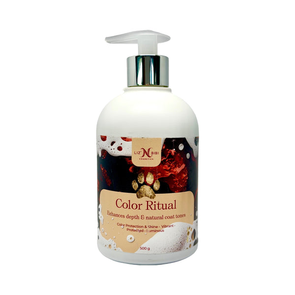 Liz'N Bibi Color Ritual sampon pentru blana alba si intensificarea culorii 500g
