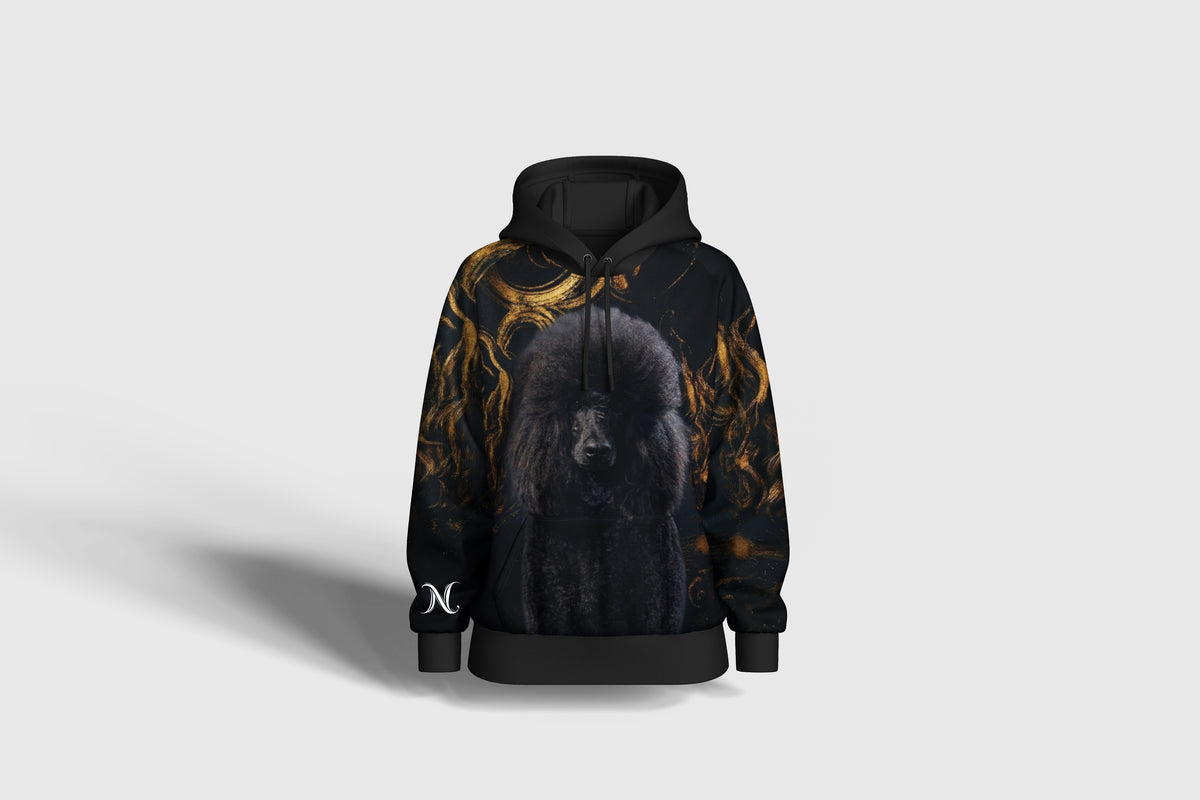 Liz'N Bibi Hanorac full Print Golden Poodle