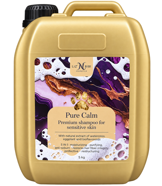Liz'N Bibi Pure Calm Sampon hipoalergenic pentru piele sensibila 5L Bubblegum