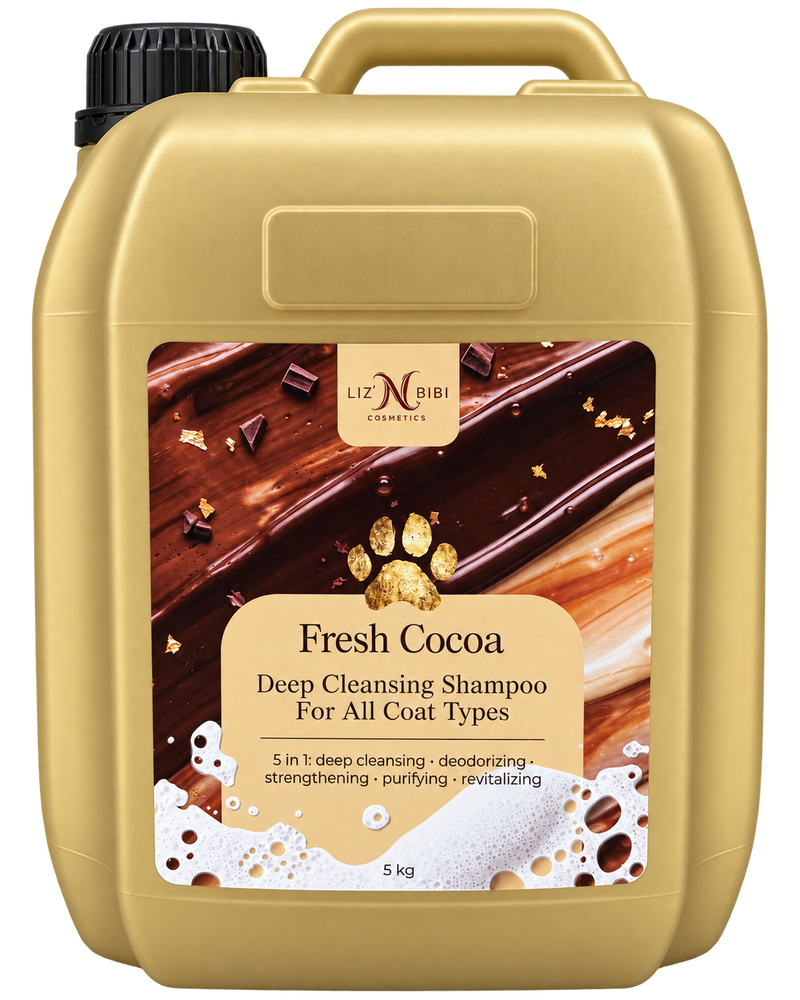 Liz'N Bibi Șampon Fresh cocoa pentru curățare profundă 5L