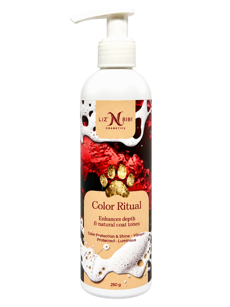 Liz'N Bibi Color Ritual sampon pentru blana alba si intensificarea culorii 250g