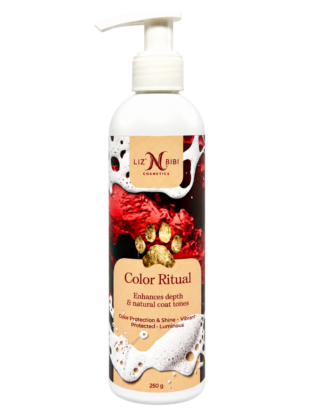 Liz'N Bibi Color Ritual sampon pentru blana alba si intensificarea culorii 250g