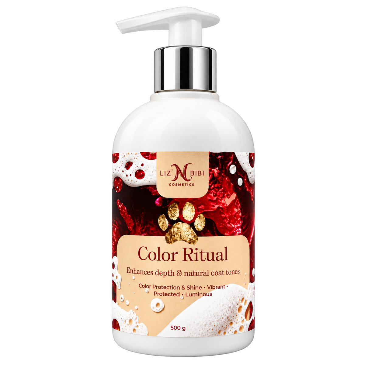 Liz'N Bibi Color Ritual sampon pentru blana alba si intensificarea culorii 500g