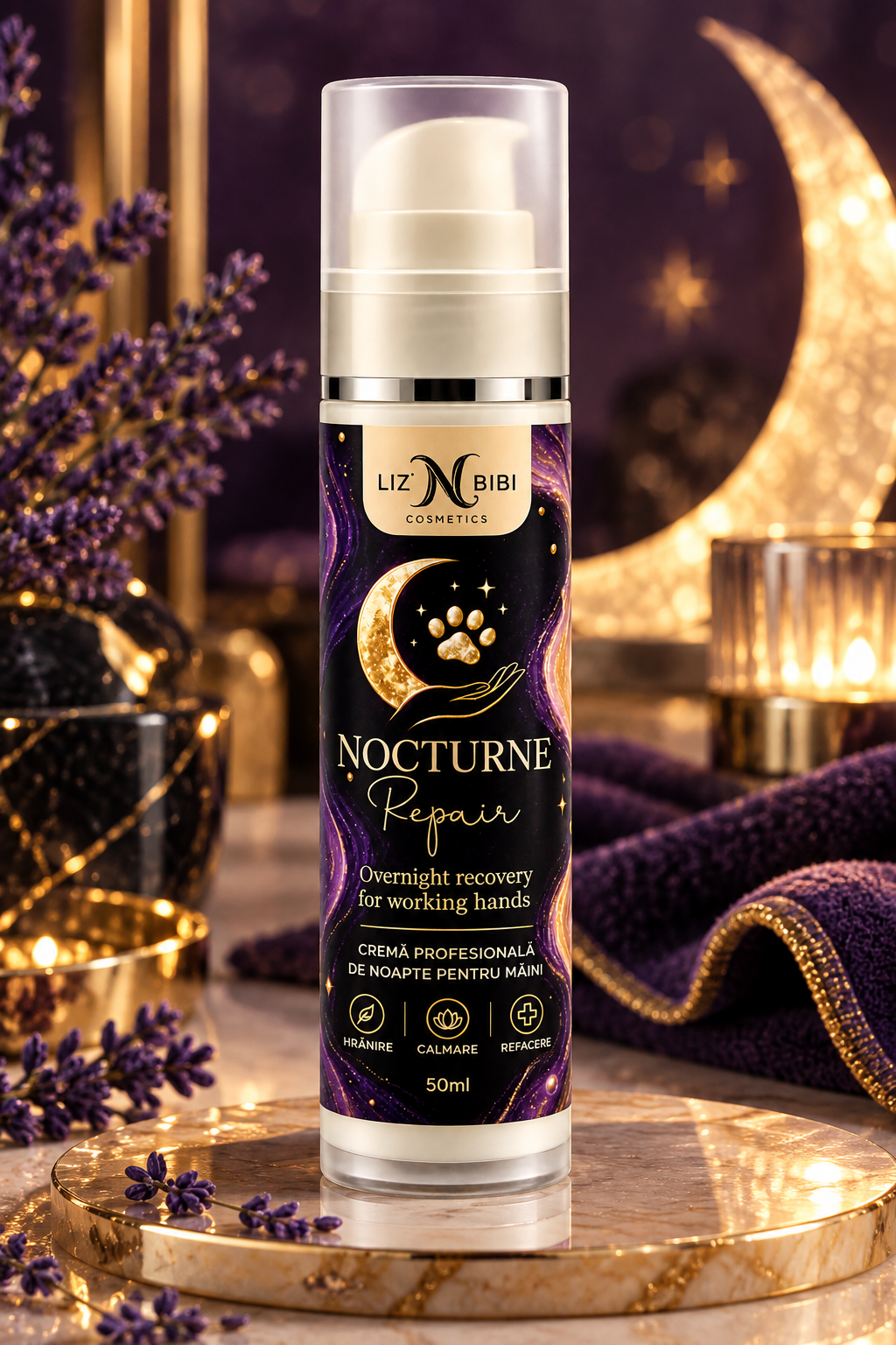 Liz'N Bibi Nocturne Repair crema de noapte pentru maini