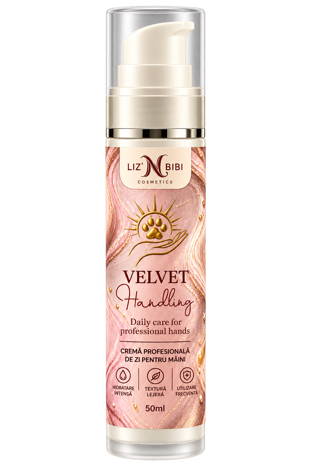 Liz'N Bibi Velvet Handling Crema de zi pentru maini obosite 50g